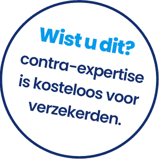 Wist u dit over contra-expertise? Het is kosteloos voor verzekerden. Bel onze contra-expert: 088 - 888 5000