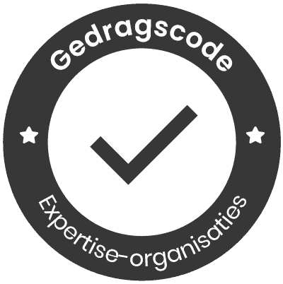 Wij onderschrijven de gedragscode Expertise-organisaties
